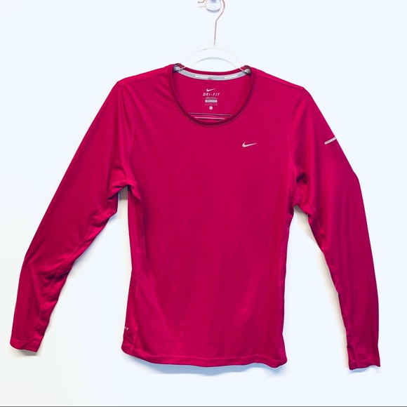 Nike Tops - Nike Long Sleeve Running Dri Fit Shirt